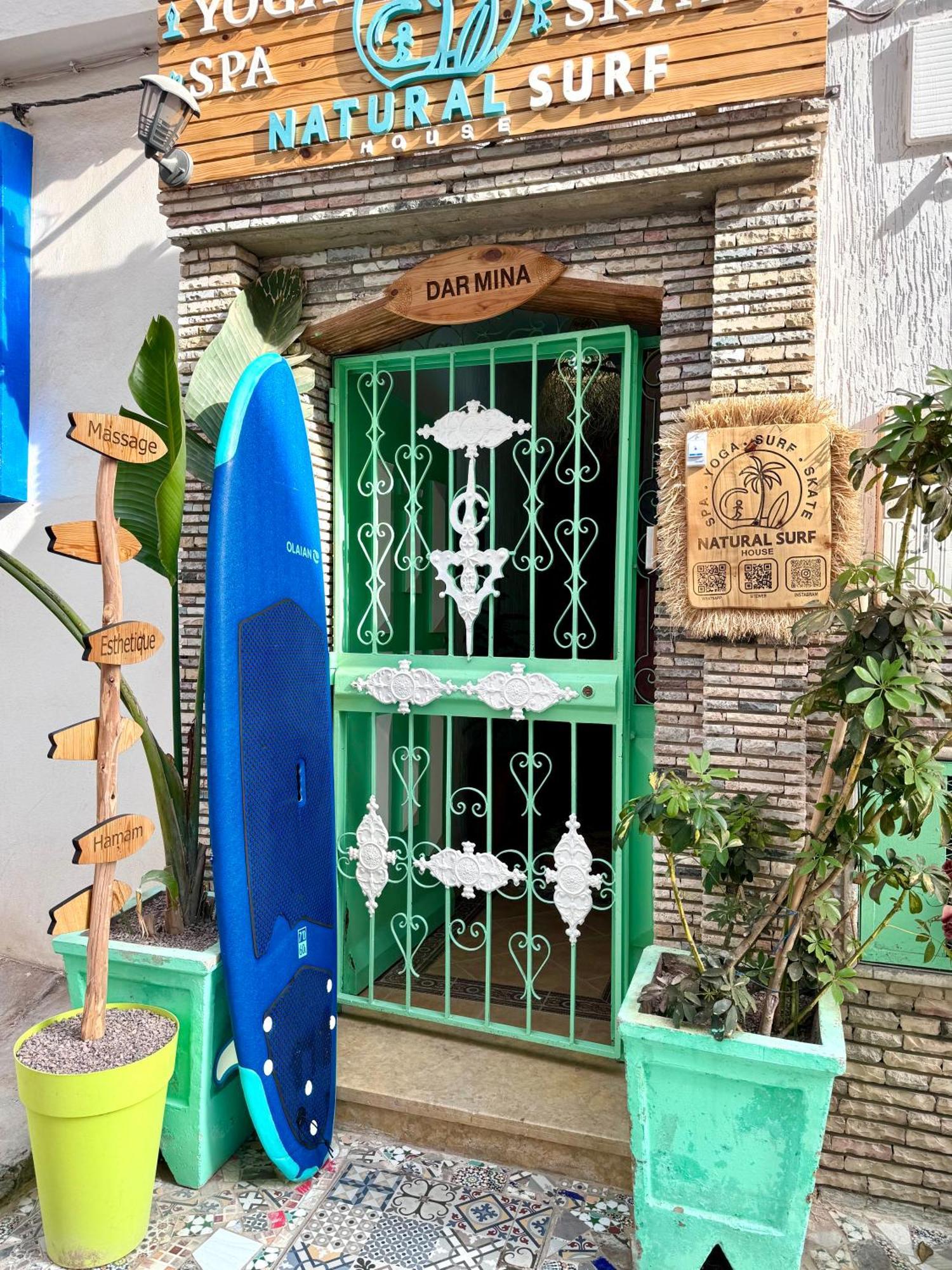 Natural Surf House Tamraght Bagian luar foto